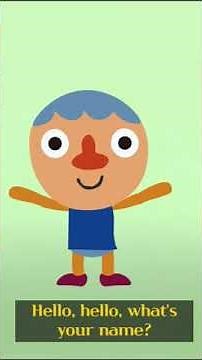 Hello Song | What's Your Name Song | Preschool Song | Song for Kids| Super Simple Songs