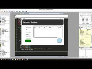 Python QT Designer PYQT5 SQLite GUI Tutorial part1