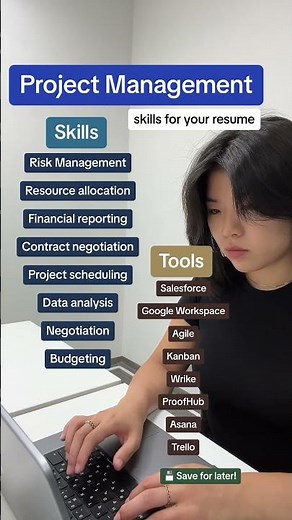 Project manager skills for your resume