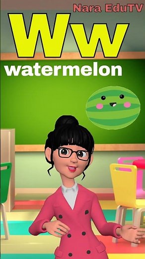 Letter Ww | Sound and Vocabulary | Phonics | Alphabet