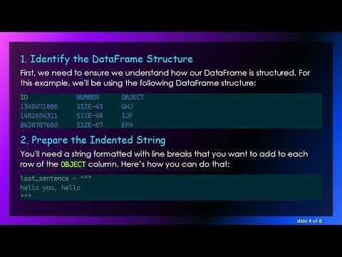How to Write an Excel File with Python and Add Indentation to Strings in a Column
