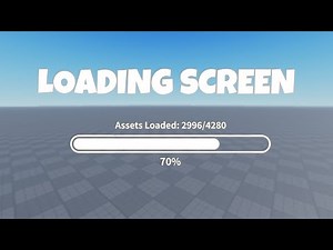 How To Create A WORKING Loading Screen In Roblox Studio