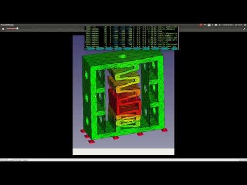 From SolidPython To OpenSCAD to FEM in FreeCAD