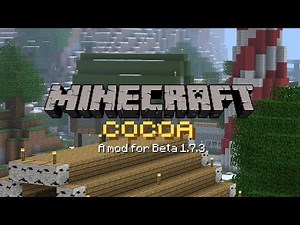 Minecraft Cocoa showcase! (Beta 1.7.3 mod)