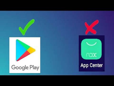 How to install apps from Google Playstore and not from NOX App centre DIRECTLY! (NOX Player)