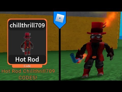 HOW TO GET Hot Rod Chillthrill709 SKINS in CODES! Toy Defenders (ROBLOX)