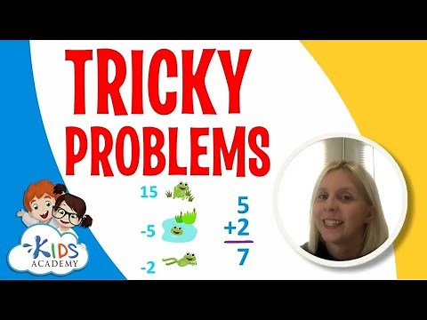 Tricky Problems Worksheets | Math | 1st Grade - Kids Academy
