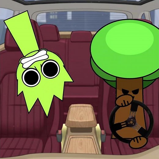 Sprunki Friends | Funny shorts Speed Racer 3 😁 #sprunki #incredibox #animation #shorts #cartoon