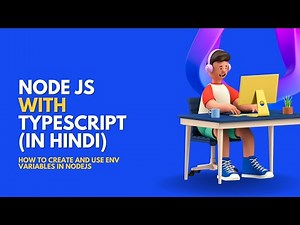 How to create and use env variables in nodejs?