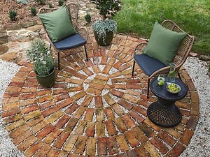 How To Build A Brick Paved Patio - Bunnings Australia