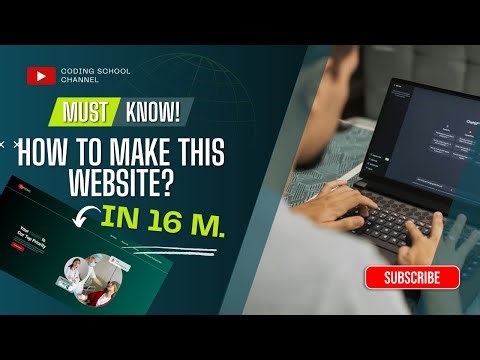 How to make a website using html and css? Html css tutorial for beginners.