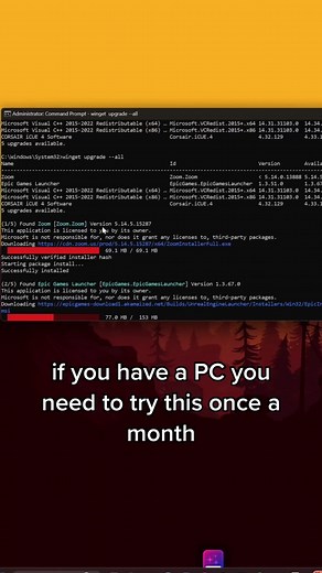 Update All Apps on PC Using CMD | Tech Tips & Tricks