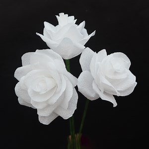 133K views · 15K reactions | Beautiful Tissue Paper Rose Making Instruction. It's amazing for Home and Room Decoration. DIY Crafts Tutorial out of Tissue paper. | Colors Paper | Facebook