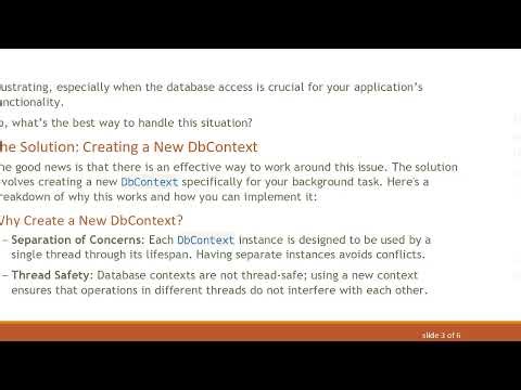 How to Run a Thread in the Background with .NET Core