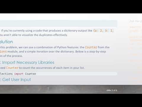 How to Output Duplicate Counts in Python Vertically with * Representation
