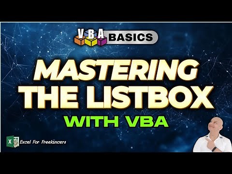 The Hidden Power Of The Excel VBA ListBox For VBA Beginners