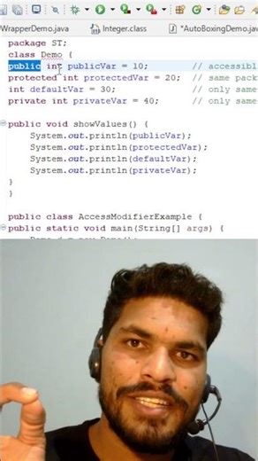 ##shorts #java #javainterviewquestions #javaforbeginners What is Access Modifier in Java?
