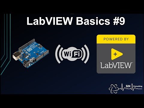 LabVIEW Basics #9 - Serial Communication with an Arduino UNO over Wi-Fi (LINX Sucks)