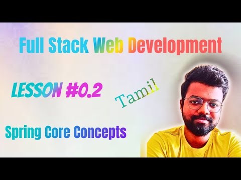 🌟 Spring Core Lesson 0.2: Full Stack Course in Tamil 🇹🇱 - Master the Basics! 💻✨