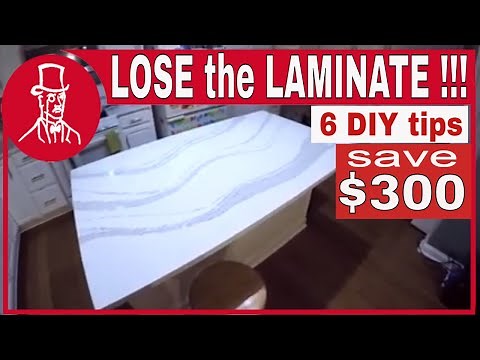 how to remove laminate countertop in kitchen