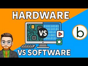 the Difference Between Hardware and Software | IT explained simply (video 3)