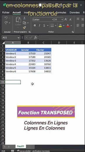 Transpose Function In Excel