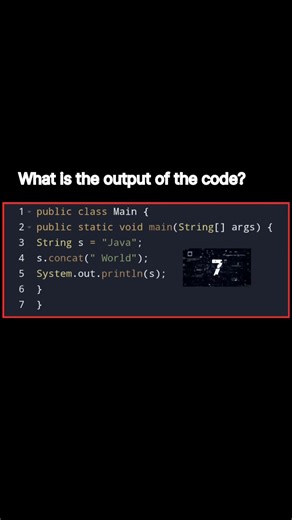 Java Tricky Question 😳|Pick The Correct Answer #programming # java#javaprogramming #btech #coding