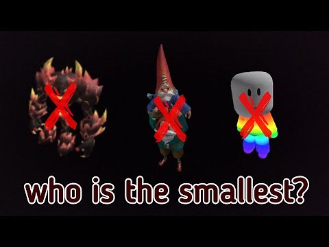 (OUDATED) What are the smallest legs in roblox?