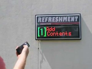 LED Sign Remote Control Demo
