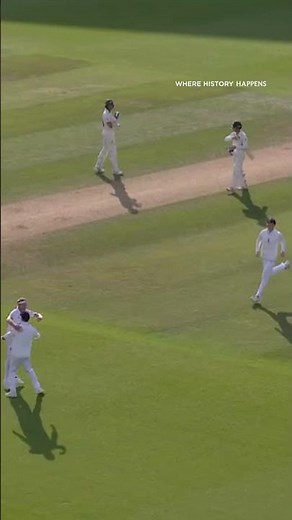 The last ball bowled in men's Ashes cricket was... 👀🤔 #ashes #stuartbroad #testcricket