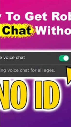 NO ID ROBLOX VOICECHAT UNLOCKER #shorts #roblox