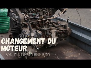 changement du moteur de la clio