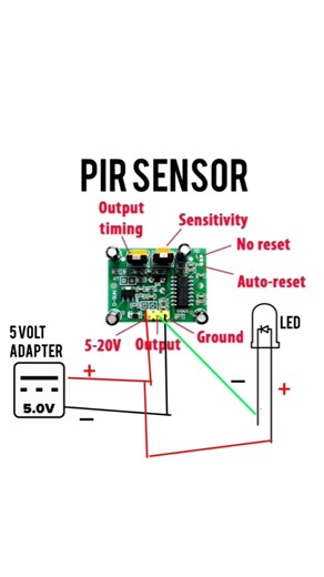 PIR sensor #innovation #sensor #engineering