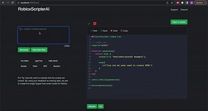 Use A.I. to generate scripts for Roblox #2