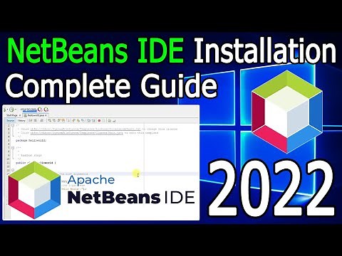 How to install NetBeans IDE on Windows 10/11 (64 bit) [ 2022 Update ] Complete Installation guide