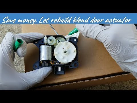 Honda Pilot dashboard clicking noise blend door actuator