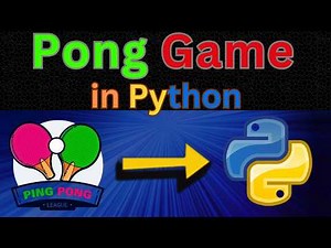 Build a Pong Game in Python – Beginner Tutorial (No Experience Needed!)