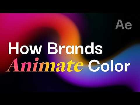 How to Animate Color | Gradient Backgrounds in After Effects