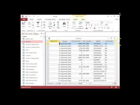 Creating a Query In SQL View (MS Access)