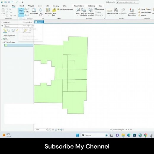 How to use identify tool in ArcGIS pro