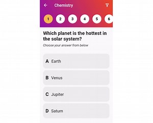 A complete Flutter Quiz App UI from scratch with a beautiful design