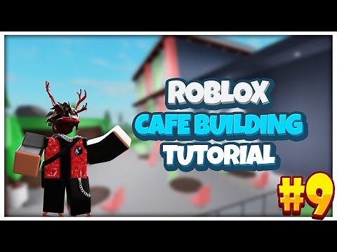 How To Make A CAFE BUILD In ROBLOX Studio (FREE KIT) | [PT.9]