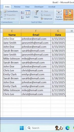 "How to Remove Duplicates in Excel | Step-by-Step Guide for Clean Data"