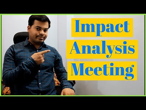 Impact Analysis Meeting in Software Development / Software Testing