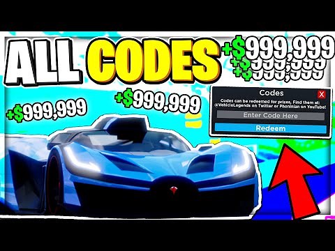 ALL *NEW* WORKING CODES FOR VEHICLE LEGENDS! |JULY 2021| ROBLOX VEHICLE LEGENDS CODES 2021 (Roblox)