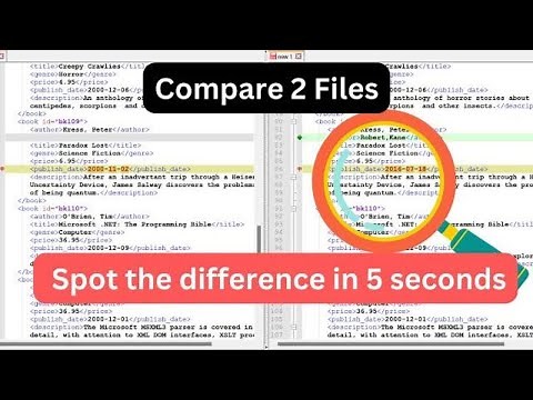 How to compare two files in notepad++ | Notepad++ tutorial | Compare files easily
