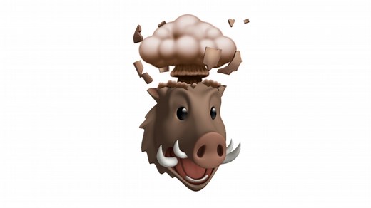 Boar Head Exploding | Know Your Meme