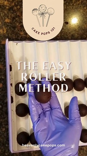 5.4M views · 36K reactions | Cake Pops 101! Today's Lesson: The Easy Roller Method! ❤️ | CAKE POPS! | Facebook