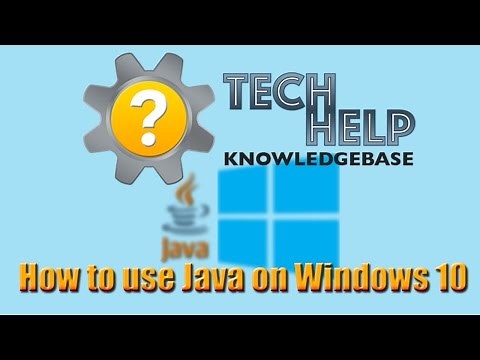 How to use Java on Windows 10