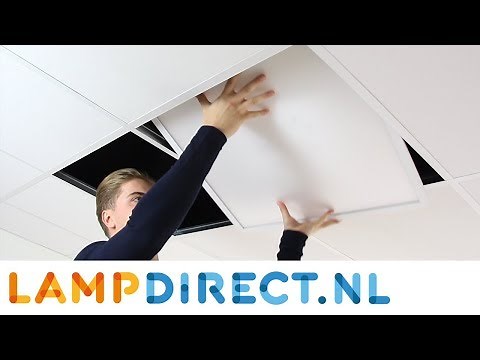 Hoe installeer ik een LED Paneel? | Lampdirect.nl